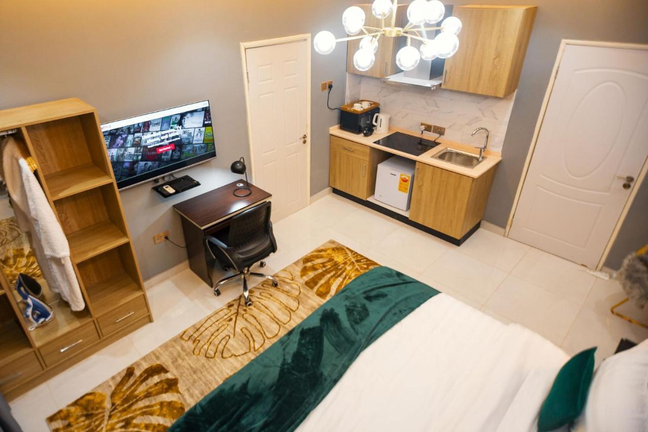 The Avery Suites, East Legon Accra Buitenkant foto